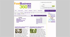 Desktop Screenshot of foodbusiness360.com